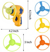Cat Fetch Toy with Colorful Flying Propellers Set